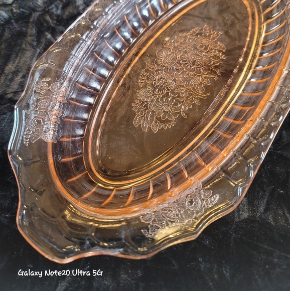 0778. Anchor Hocking ~ Pink Mayfair ~ Open Rose ~ Depression Glass ~ RARE - Picture 4 of 13